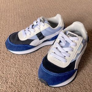 PUMA Boy’s (Unisex) Suede Mesh Sneakers - Size 11.5